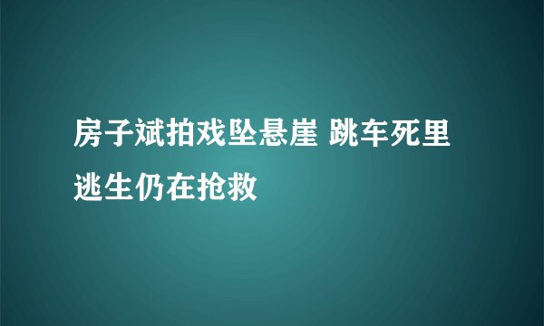 房子斌拍戏坠悬崖 跳车死里逃生仍在抢救
