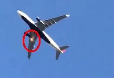 达美航空航班起飞着火返航是怎么回事？