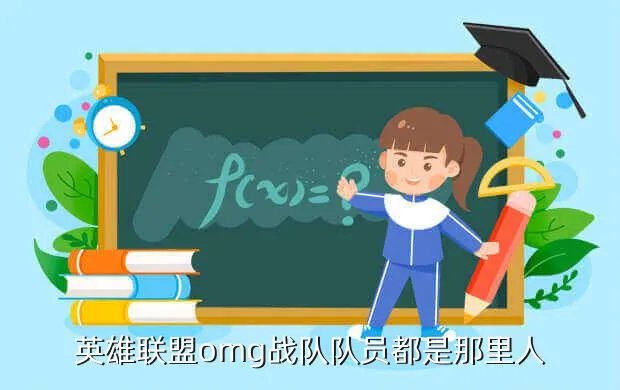 lol omg战队,LOL的OMG战队队员详细资料