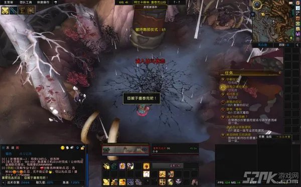 wow6.0阿卡兰峰林中断仪式任务如何完成?