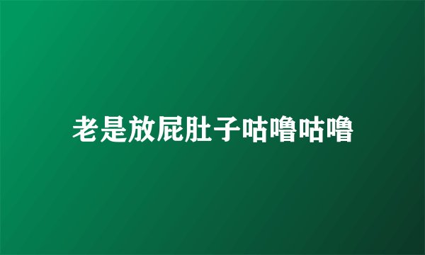 老是放屁肚子咕噜咕噜
