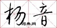 杨音