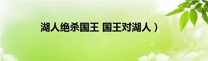 湖人绝杀国王 国王对湖人）