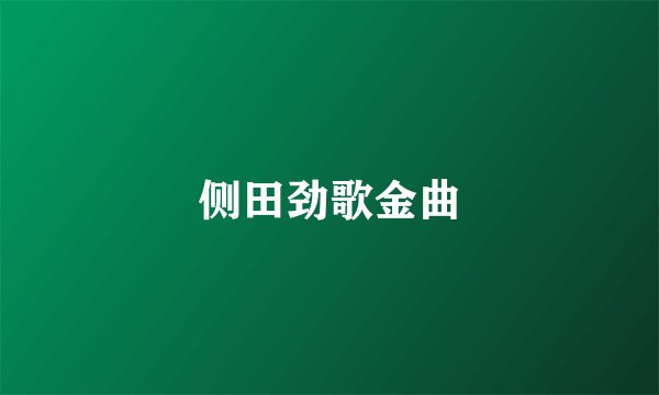 侧田劲歌金曲