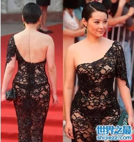 袁立图片一件都没有穿秀身材,44岁袁立恋上老头