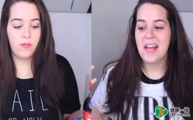 女子用可乐洗头吹干后奇迹出现了(图)