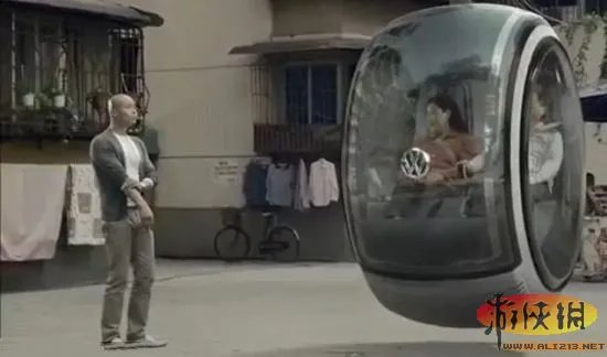 大众研制概念悬浮车外形酷似巨大溜溜球