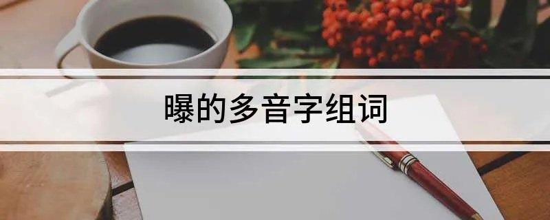 曝的多音字组词