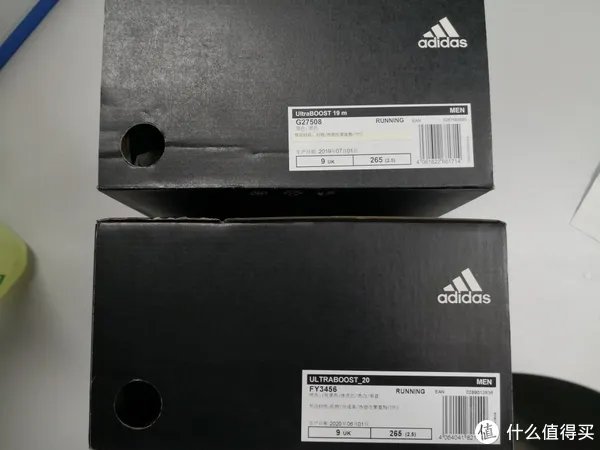 黑武士的进化?ultraboost 19和20对比晒单