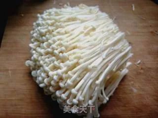 凉拌金针菇