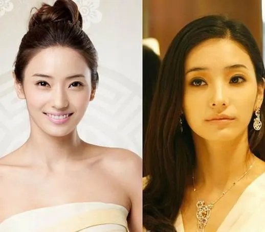 韩彩英整容前后:女神韩彩英整容前后对比照