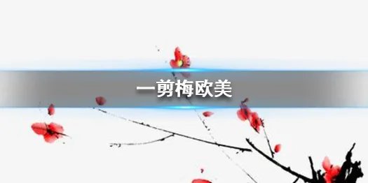 一剪梅歌词是什么 一剪梅欧美爆火