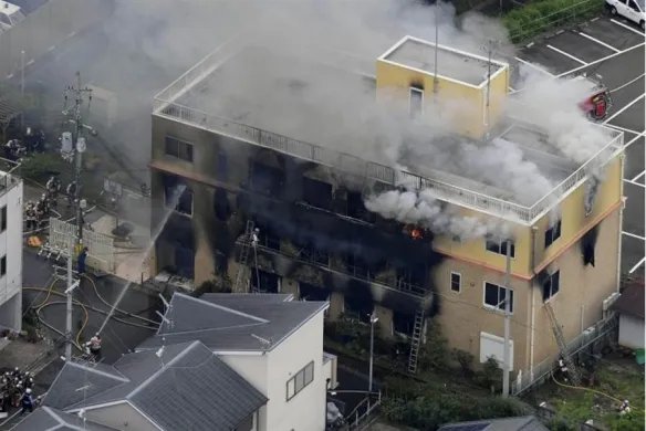 京都动画死亡人数增至34人 所有画作资料全被烧毁!