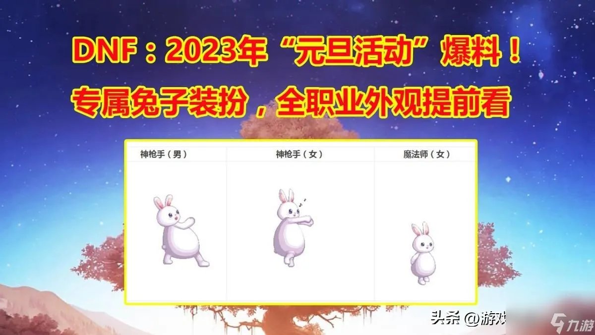 dnf元旦活动2023 元旦活动爆料