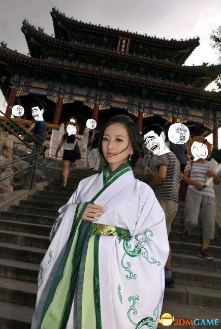 校园汉服女神pk图片盘点 清纯动人如同仙女下凡