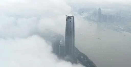 武汉暴雨后现棉花白云海 网友:感觉身处仙境当中