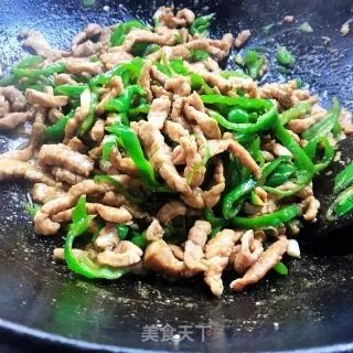 青椒炒肉