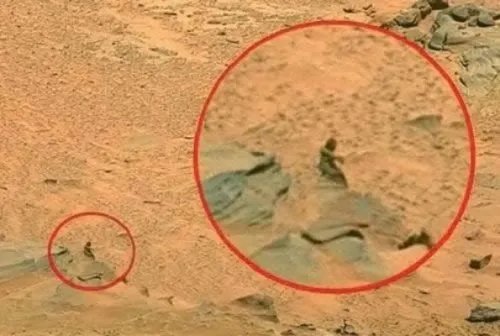 nasa火星发现女外星人,NASA火星照片惊现女外星人
