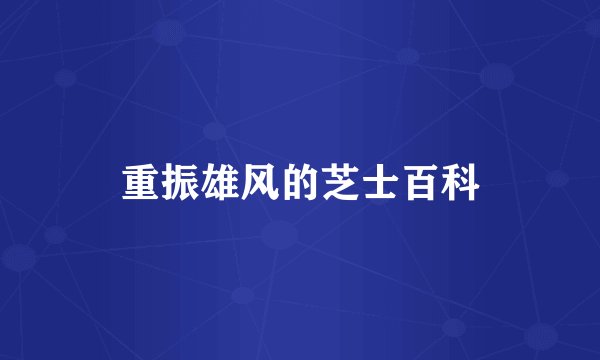 重振雄风的芝士百科