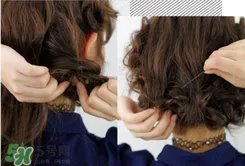盘发图解100种_盘发步骤图解大全