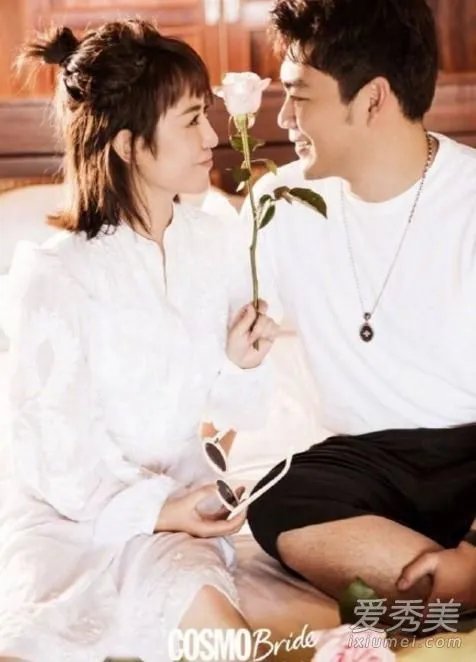 马丽首曝婚纱照,另一半是谁?