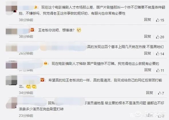 王思聪谈做电影公司:我不是跟大佬抢饭吃,就是想帮助中国电影,对此你怎么看?