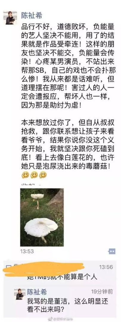 潘粤明好友为何撕董洁？