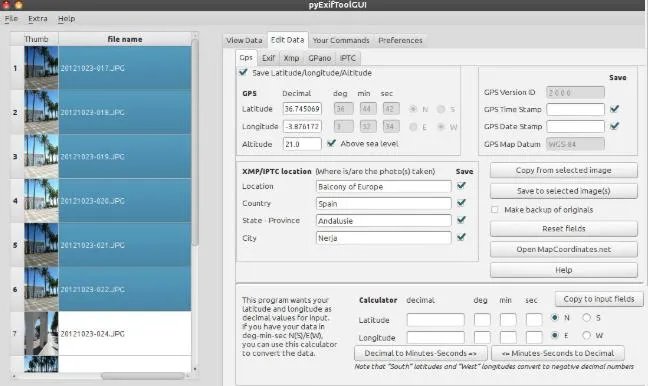 exiftoolgui