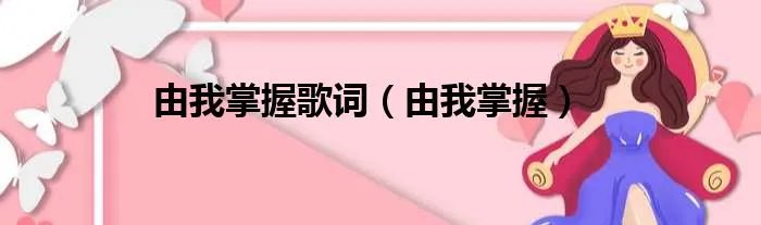 由我掌握歌词（由我掌握）