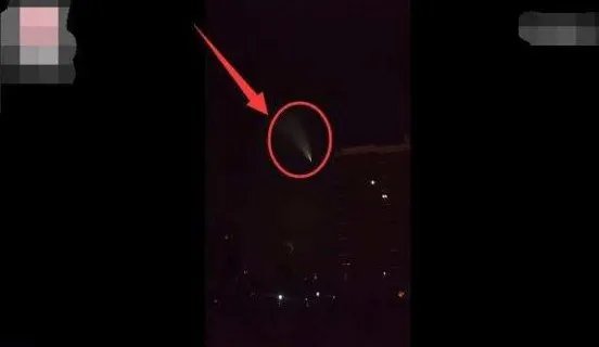 北京上空的异象是什么?