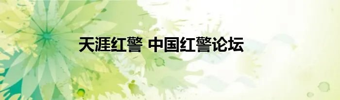 天涯红警 中国红警论坛