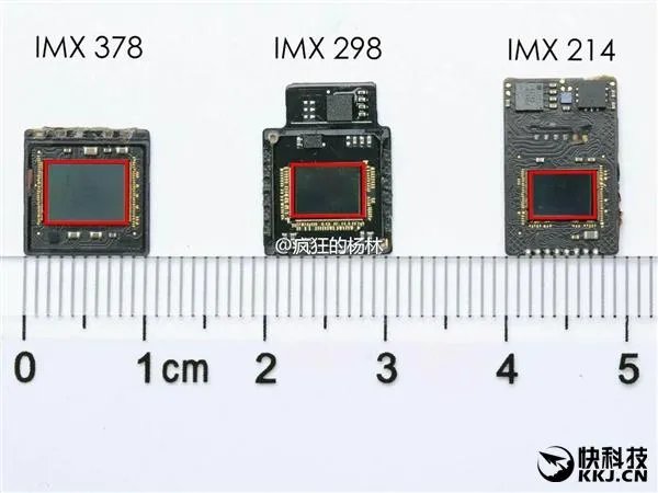 小米5S首发!索尼IMX378传感器到底多大?一图秒懂
