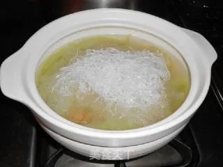 节瓜粉丝煲