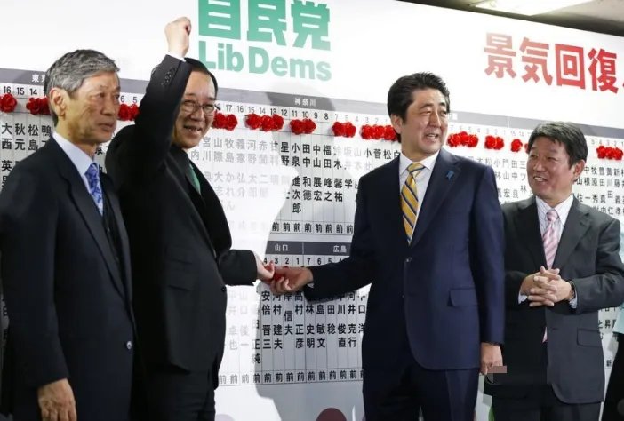 日本执政联盟获胜了吗?