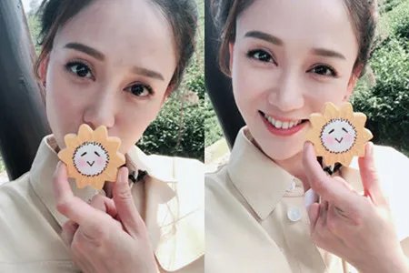 陈乔恩聚餐拒喝酒 春天当上采茶姑娘