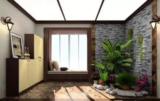 20款入户花园装修效果图，推门即见的风景