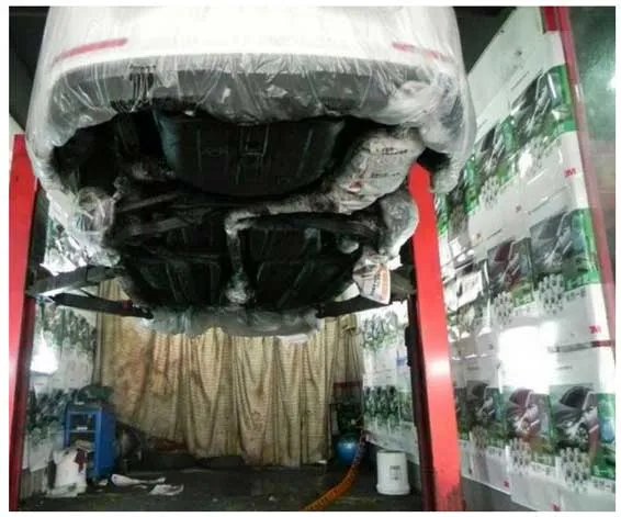 汽车底盘装甲怎么做的 汽车底盘装甲详细施工步骤教程(图)