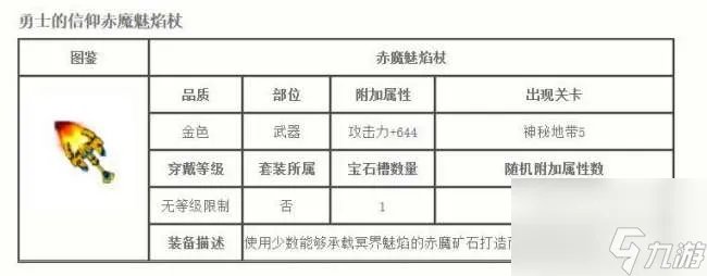勇士的信仰宠物大全及装备 附:各职业解析和毕业武器推荐