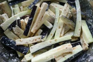 咸蛋黄茄子