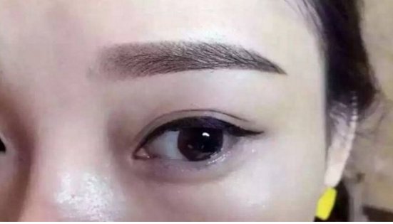 纹眉好不好