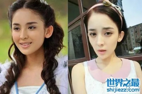 古力娜扎整容前后照片,变化之大让人惊呆