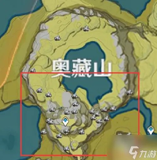 原神白铁矿哪里采集 白铁矿采集分布图