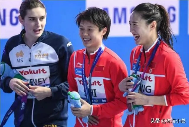 中国女子三米板包揽世锦赛金银牌