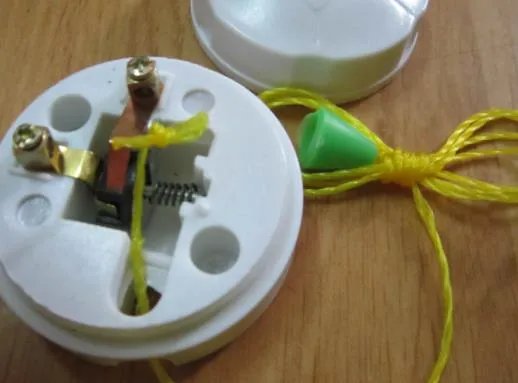 拉线开关怎么接