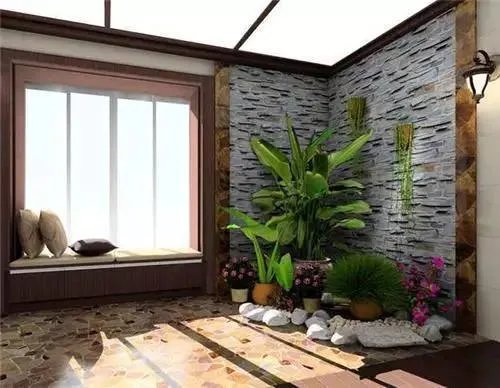 20款入户花园装修效果图，推门即见的风景