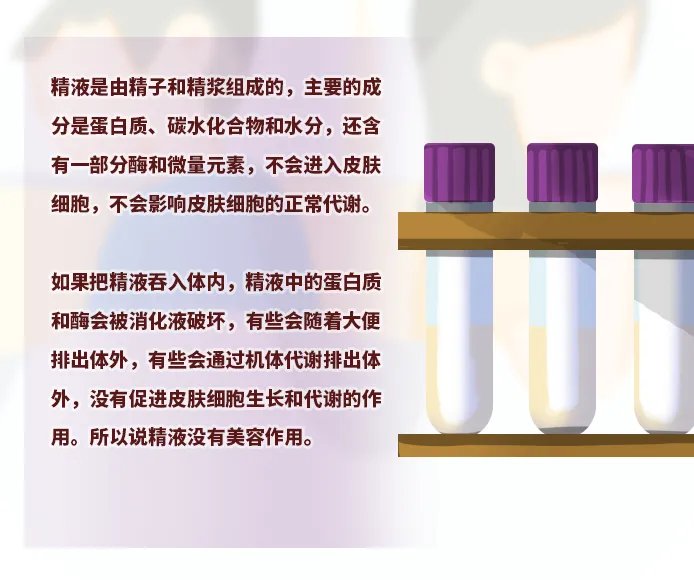 精液美容吗