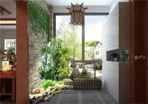 20款入户花园装修效果图，推门即见的风景