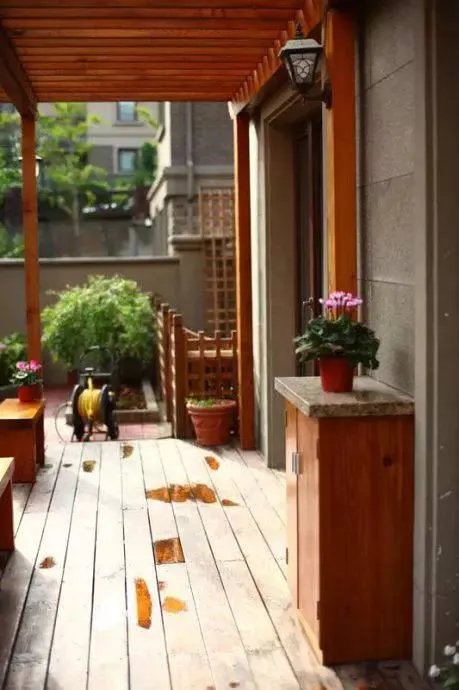 20款入户花园装修效果图，推门即见的风景