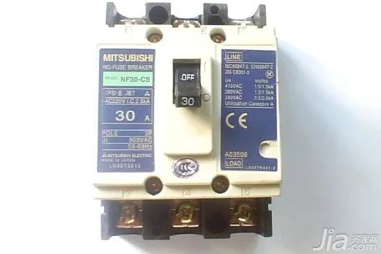最新空气开关规格型号大全