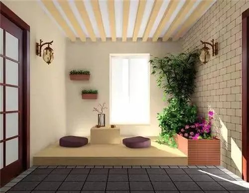 20款入户花园装修效果图，推门即见的风景